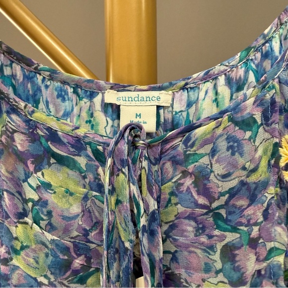 Sundance Eden Embroidered Tiered Maxi Dress - Picture 5 of 11